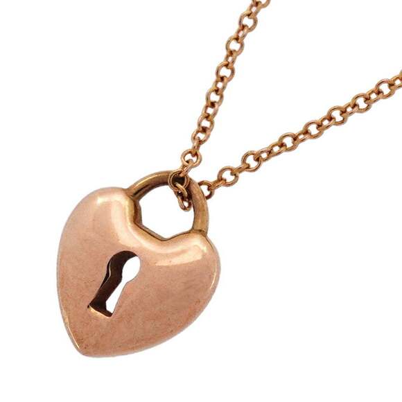 TIFFANY Authentic 18k Gold Heart Necklace
